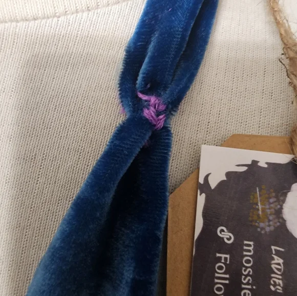 JABOT💝MOSSIE ANNA ARTISAN DESIGN NWT !!WEAR MANY WAYS!!❤️💖OOAK - Picture 11 of 16